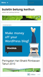 Mobile Screenshot of buletinbetungkerihun.wordpress.com