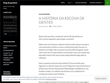 Tablet Screenshot of gustavocosenza.wordpress.com