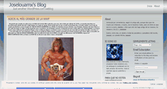 Desktop Screenshot of joselouamx.wordpress.com