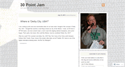 Desktop Screenshot of 30pointjam.wordpress.com