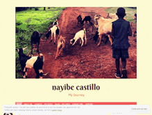 Tablet Screenshot of nayibecastillo.wordpress.com