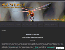 Tablet Screenshot of ala78natural.wordpress.com