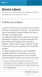 Mobile Screenshot of donnelibere.wordpress.com