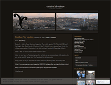 Tablet Screenshot of carnivalofculture.wordpress.com