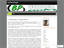 Tablet Screenshot of bptecnologia.wordpress.com