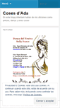 Mobile Screenshot of cosesdeada.wordpress.com