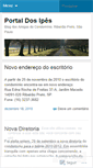 Mobile Screenshot of portaldosipes.wordpress.com