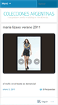 Mobile Screenshot of coleccionesarg.wordpress.com