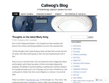 Tablet Screenshot of caliwog.wordpress.com
