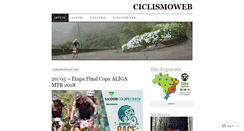 Desktop Screenshot of ciclismoweb.wordpress.com