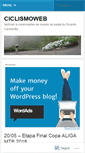 Mobile Screenshot of ciclismoweb.wordpress.com
