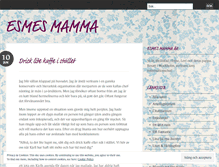 Tablet Screenshot of esmesmamma.wordpress.com