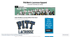 Desktop Screenshot of pittlaxapparel.wordpress.com