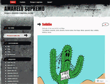 Tablet Screenshot of amarelosupremo.wordpress.com