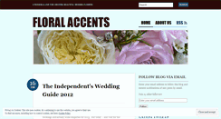 Desktop Screenshot of floralaccents.wordpress.com