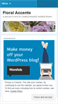 Mobile Screenshot of floralaccents.wordpress.com