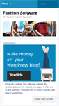 Mobile Screenshot of fashionsoftware.wordpress.com