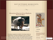 Tablet Screenshot of momochitl.wordpress.com