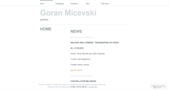 Desktop Screenshot of goranmicevski.wordpress.com