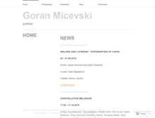 Tablet Screenshot of goranmicevski.wordpress.com