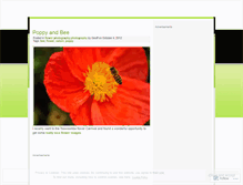 Tablet Screenshot of flowerphotography.wordpress.com