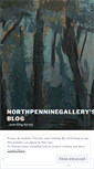 Mobile Screenshot of northpenninegallery.wordpress.com