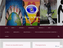 Tablet Screenshot of damelamano.wordpress.com