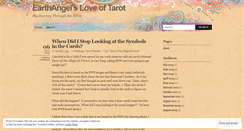 Desktop Screenshot of loveoftarot.wordpress.com