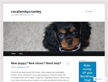 Tablet Screenshot of cavaliersbycrumley.wordpress.com