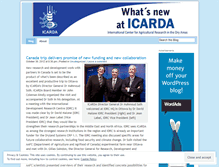 Tablet Screenshot of icardanews.wordpress.com