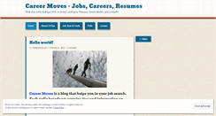 Desktop Screenshot of careermoves123.wordpress.com