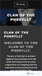 Mobile Screenshot of clanpheryllt.wordpress.com