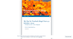 Desktop Screenshot of marsaprimary.wordpress.com