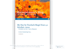 Tablet Screenshot of marsaprimary.wordpress.com