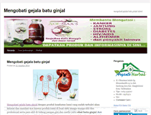 Tablet Screenshot of mengobatibatuginjal08.wordpress.com