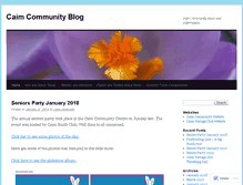 Tablet Screenshot of caimcommunity.wordpress.com