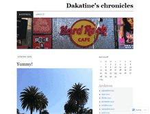 Tablet Screenshot of dakatine.wordpress.com