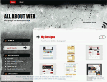 Tablet Screenshot of itsallaboutweb.wordpress.com