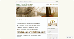 Desktop Screenshot of chrisyoungministries.wordpress.com