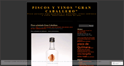 Desktop Screenshot of piscos.wordpress.com