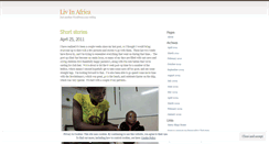 Desktop Screenshot of livinafrica.wordpress.com