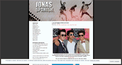 Desktop Screenshot of jonasspanish.wordpress.com