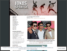 Tablet Screenshot of jonasspanish.wordpress.com