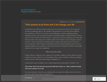 Tablet Screenshot of godsministries.wordpress.com