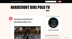 Desktop Screenshot of bikepolotv.wordpress.com