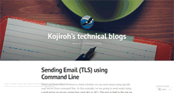 Desktop Screenshot of kojiroh.wordpress.com