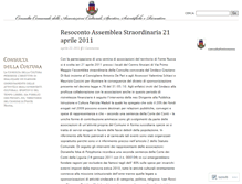 Tablet Screenshot of consultafontenuova.wordpress.com