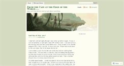 Desktop Screenshot of cafeattheedgeoftheworld.wordpress.com