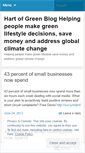 Mobile Screenshot of hartofgreen.wordpress.com