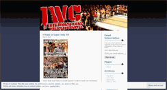 Desktop Screenshot of iwcwrestling.wordpress.com